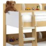 GRADE A2 - Julian Bowen Domino Bunk Beds In Maple And White