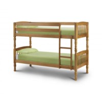 GRADE A3 - Julian Bowen Lincoln Solid Pine Bunk Bed - small single