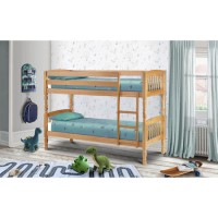 Julian Bowen Lincoln Solid Pine Bunk Bed - Single Julian Bowen Lincoln Solid Pine Bunk Bed - Single