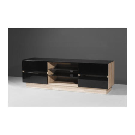 Germania Giro TV Unit in Oak and Black
