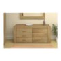 Baumhaus Atlas Solid Oak 1 Door 3 Drawer Sideboard