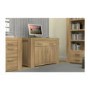 Baumhaus Atlas Solid Oak Pull-Out Desk
