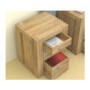 Baumhaus Atlas Solid Oak 3 Drawer Filing Cabinet