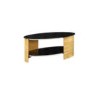 Jual Furnishings Curved Oak Coffee Table 