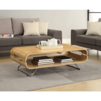 Jual Furnishings Curve Coffee Table in Oak