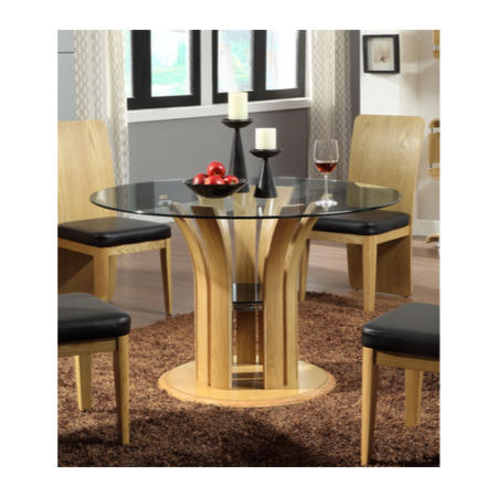 Jual Furnishings Curve Dining Table in Oak