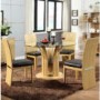 Jual Furnishings Curve Dining Set in Oak