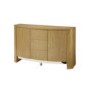 Jual Furnishings Curve Dining Set in Oak with Sideboard