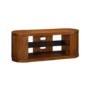 Jual Furnishings Curve Walnut TV Cabinet 