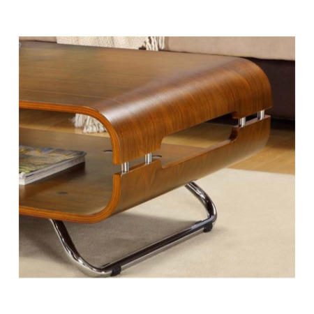 Jual Furnishings Curve Coffee Table in Walnut