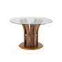 Jual Furnishings Curve Dining Table in Walnut