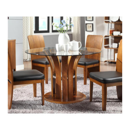 Jual Furnishings Curve Dining Table in Walnut