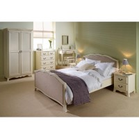 LPD Chantilly Bed Frame in Antique White - double