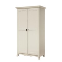 LPD Chantilly 2 Door Wardrobe in Antique White