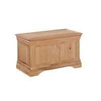 LPD Worthing White Oak Blanket Box