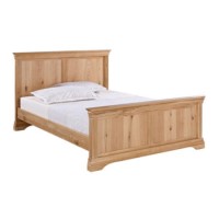 LPD Worthing White Oak Double Bed Frame