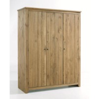 LPD Havana Pine 3 Door Wardrobe