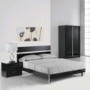 LPD Novello Double Bed in Black