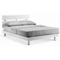 LPD Novello Double Bed in White