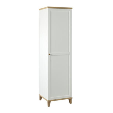 LPD Boston White 1 Door Wardrobe