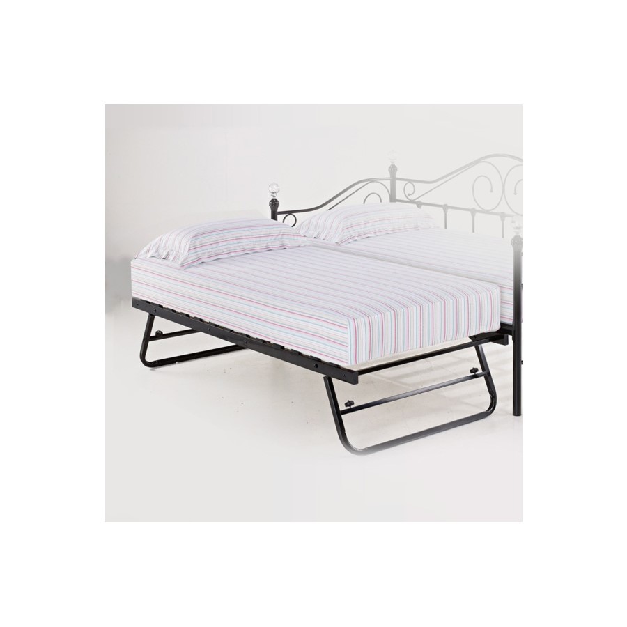 LPD Florence Pop Up Trundle Bed in Black