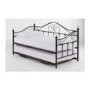 LPD Florence Pop Up Trundle Bed in Black