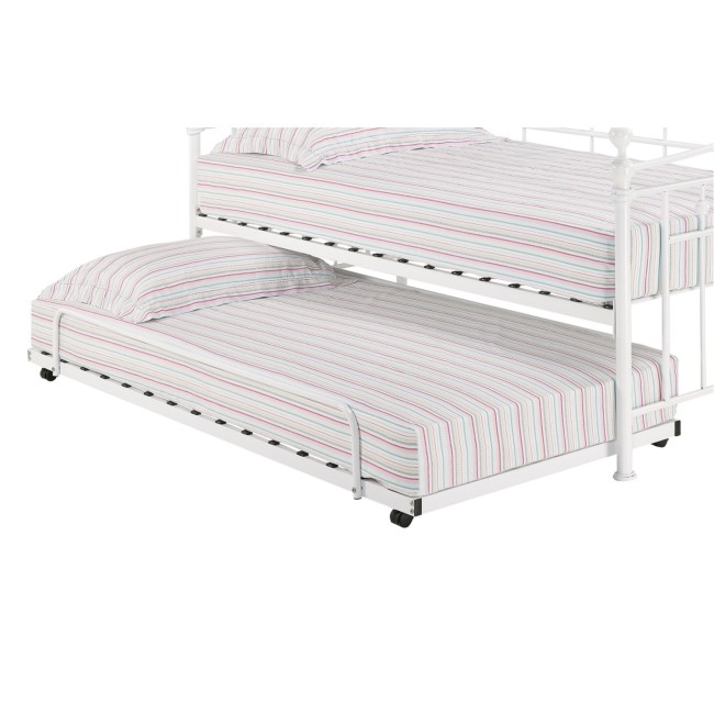 LPD Olivia Trundle Bed in White