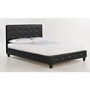 LPD Diamante Double Bed in Black