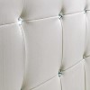 LPD Diamante Single Bed in White
