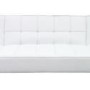 GRADE A1 - LPD Vogue Leather Sofa Bed in White