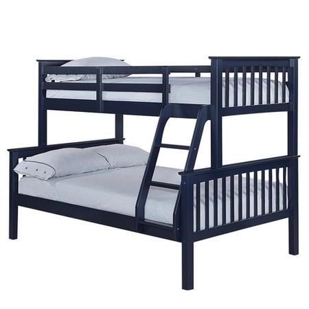 LPD Otto Trio Bunk Bed in Navy Blue | Furniture123