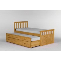LPD Sleepover Pine Guest Bed