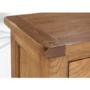 LPD Dorset Solid Oak 2 Drawer Console Table