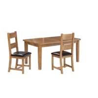 LPD Dorset Oak Extending Dining Table