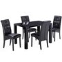 LPD Monroe Medium Dining Table in Black
