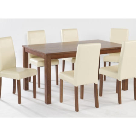 GRADE A2 - LPD Brompton American Walnut Large Table