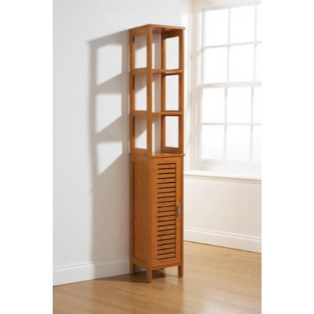 Mountrose Sumatra Tall Floor Cabinet in Bamboo