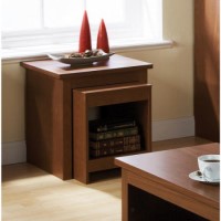 Mountrose Fuse Nest Of 2 Tables in Walnut