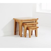 Mountrose Java Solid Oak Nest of Tables