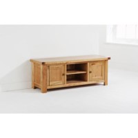Mountrose Java Solid Oak TV Cabinet