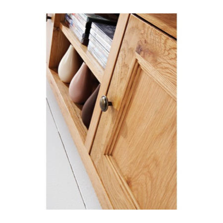 Mountrose Java Solid Oak TV Cabinet