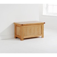 Mountrose Java Solid Oak Blanket Box
