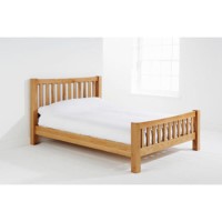 Mountrose Java Solid Oak Double Bed Frame