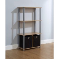 Mountrose Jorvik Storage Unit in Black and Beech
