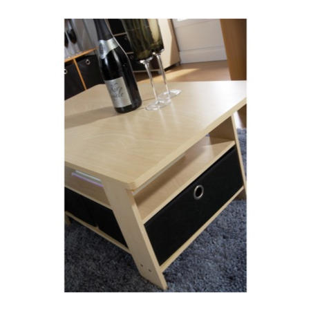 Mountrose Jorvik Coffee Table in Black and Beech