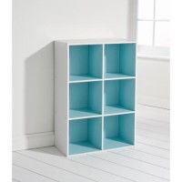 Mountrose Neptune Blue Wide 6 Cube Unit