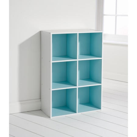 Mountrose Neptune Blue Wide 6 Cube Unit