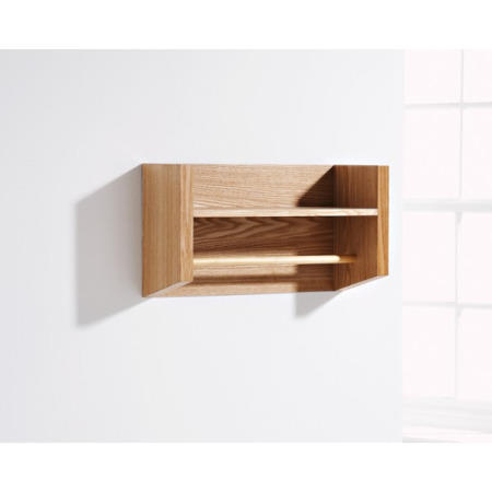 Mountrose Oakley Towel Rail with Shelf in Ash