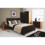 Mountrose Oslo 3 Door Wardrobe in Beech and Black
