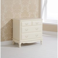 Mountrose Provencal 2+2 Drawer Chest in Ivory